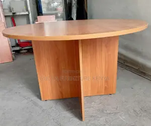 Boardroom Tables: Office Wooden Meeting Room Round Table