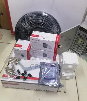 <>Security Surveillance 3 CCTV Camera Hikvision Camera3 Set