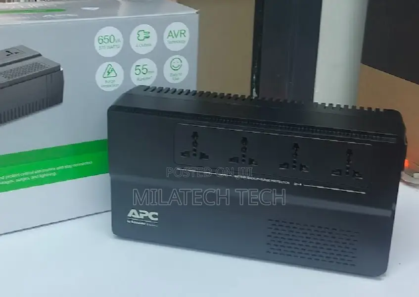 Apc 650 Va Brand New With 4 Port