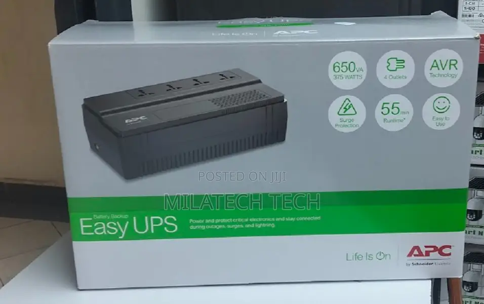 Apc 650 Va Ups Back Up for Computer
