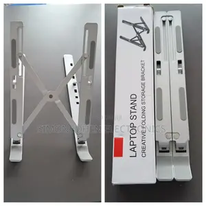 Creative Metallic Foldable Laptop Stand
