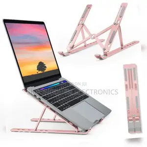 Foldable Plastic Laptop Stand