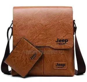 2 in 1 Brown Baluo Jeep Bag