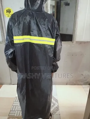 Navy Blue Heavy Rain Coat 'Rain Coat