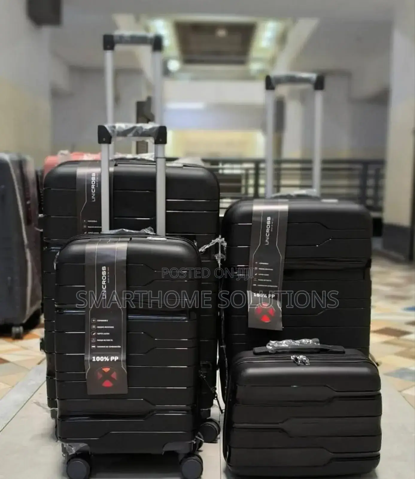 Luxurious 4 in 1 Rubber Suitcase