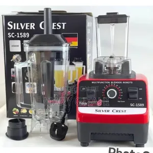 New Durable Blender Silver Crest 2 in 1