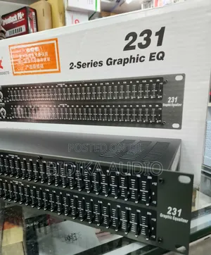 DBX 231 Dual 31 Band Graphic Equalizer