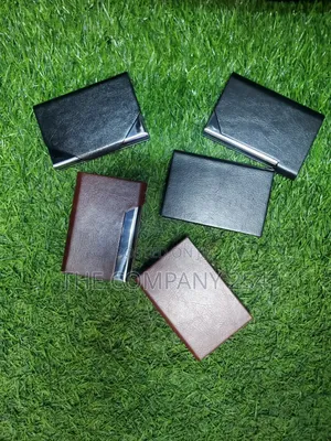 Quality Leather Unisex Pocket Card Holder Available