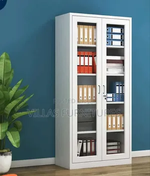 Full Glass File Cabinet