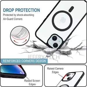 Infinite Case Back Cover for Apple iPhone 15 Plus (Black, Ma
