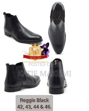 100% Leather Chelsea Boots Made in Uk