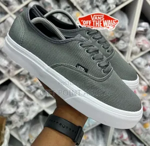 Fabric Unisex Double Sole Vans