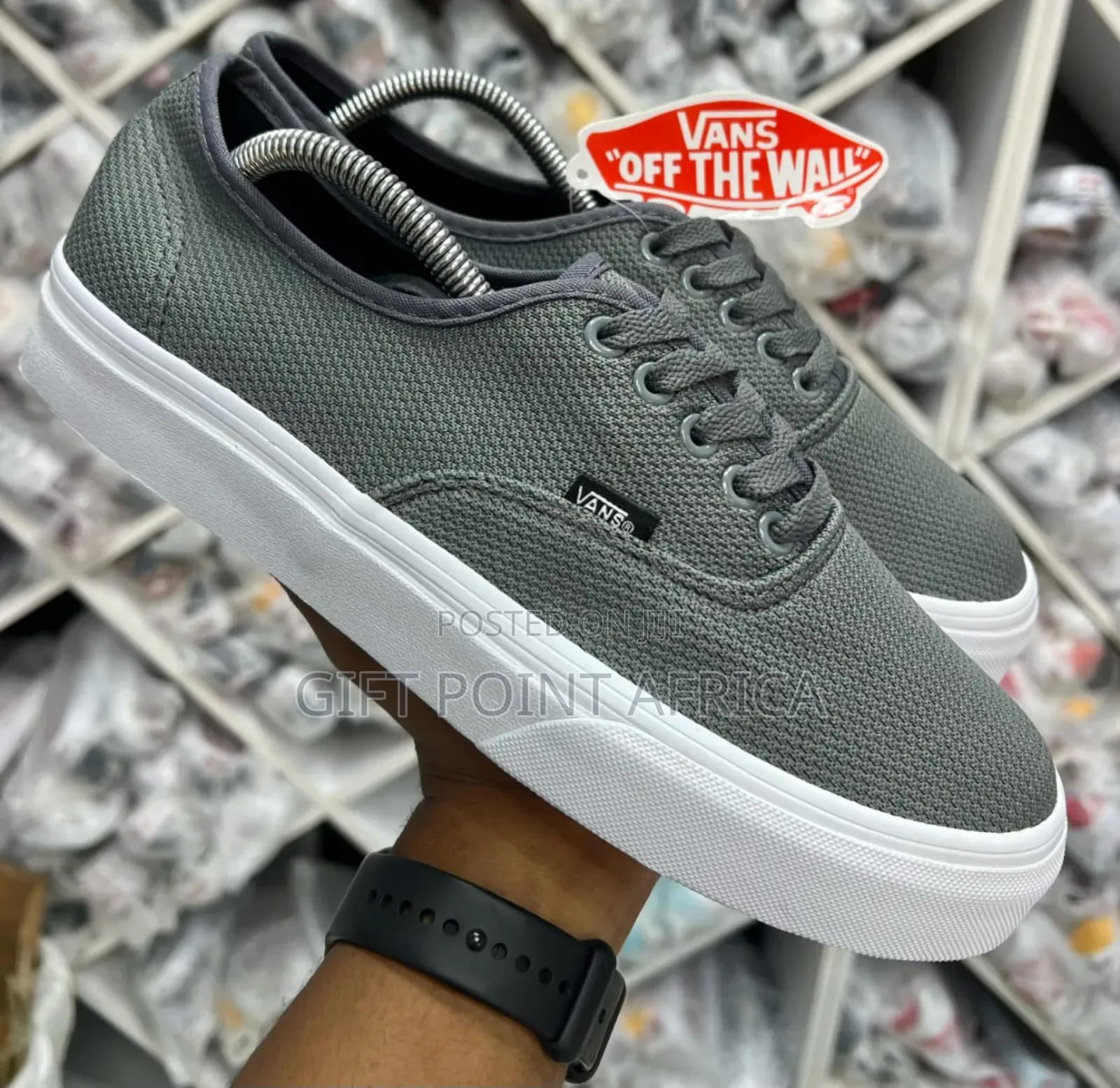 Fabric Unisex Double Sole Vans