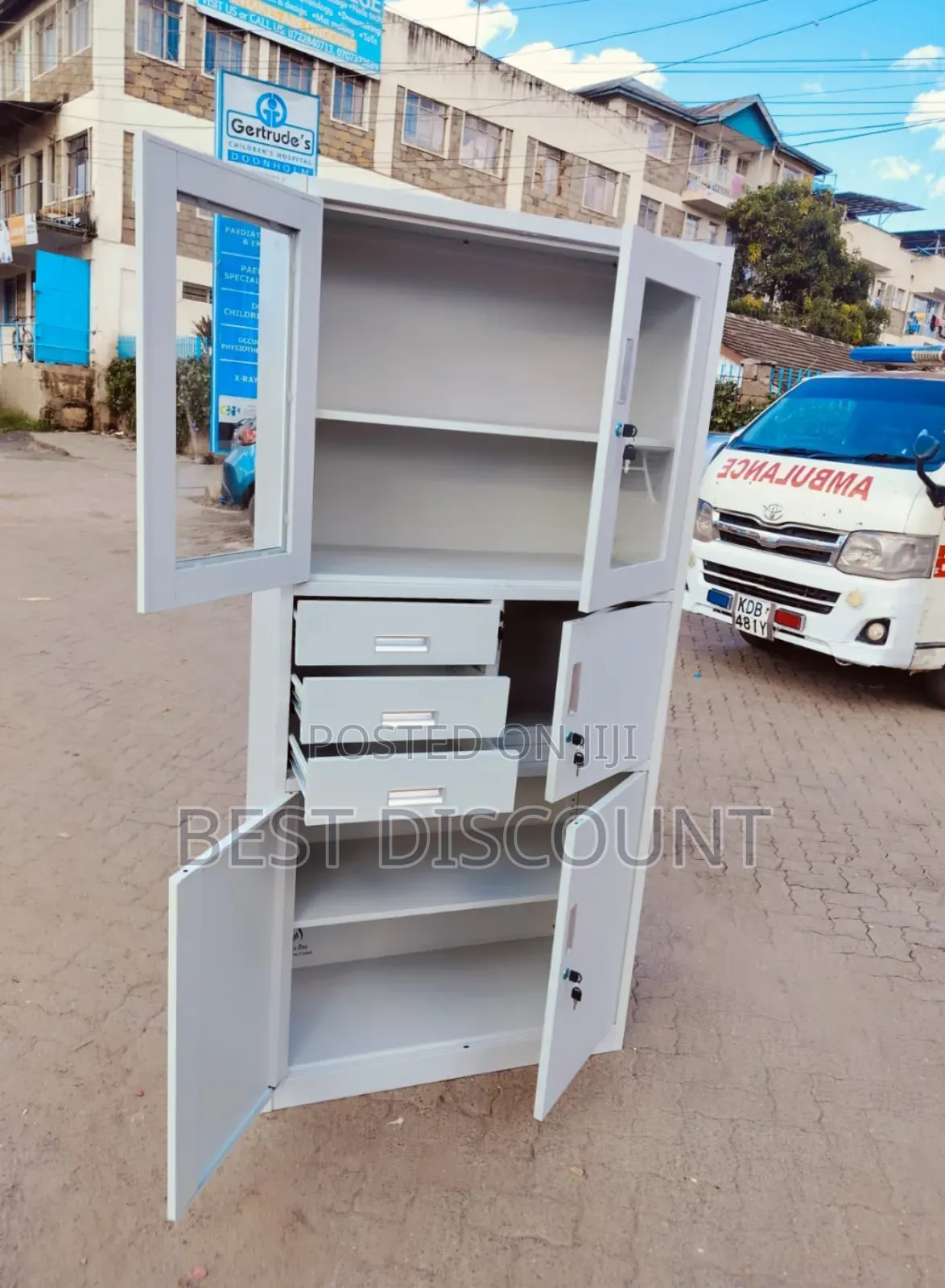 File Cabinet With Mini Safe