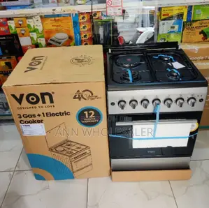 New Arrival Von 58 by 58 Free Standing Cooker