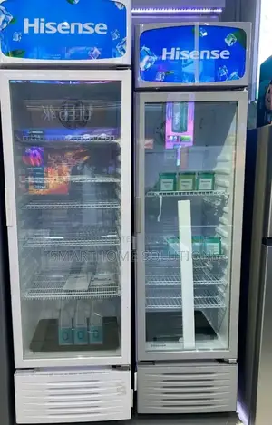Hisense Showcase Fridge Glass Door With Lock and Key 282l Fl