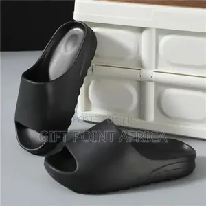 Yeezy Slides Black in Color
