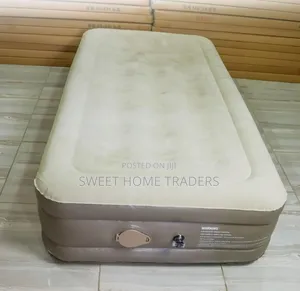 *Inflatable Outdoor Mattress With in Built Pump