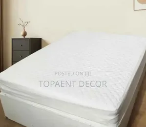 White Queen Size Bed Waterproof Urine Protector for Adults