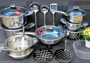 Marwa 30pcs Heavy Gauge Cookware Set.
