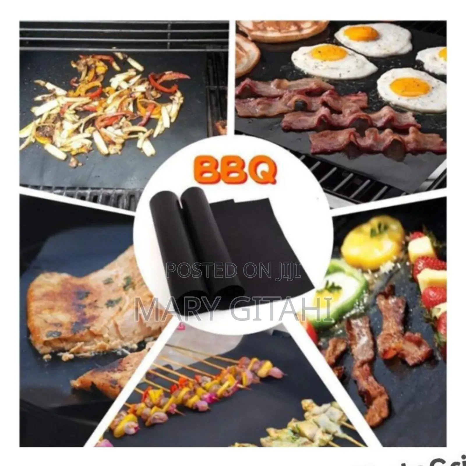 *Non-Stick BBQ Grill Mats KSHS