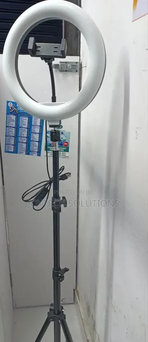 Portable 10 Inches Ring Light With a Tripod Stand