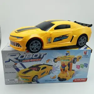 Battery-Operated Kids Transforming Robot Car