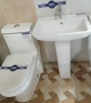 Water Closet (Frencia) One Body Minus the Pedestal Sink
