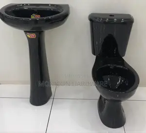 Water Closet Two-Piece With a Sink