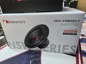 Nakamichi 2000watts 12 Inch Powerful Bass Subwoofer
