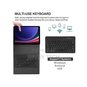 Keyboard Case for Samsung Tab S10 Ultra With S Pen Slot