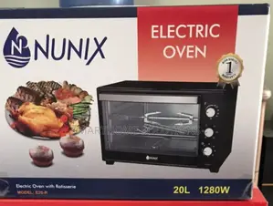 Nunix 20litres Electric Powered Oven