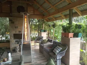 Pyramid Gas Heater