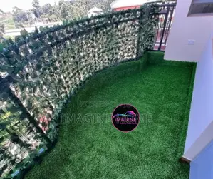 Curved Balcony Artificial Green Fences