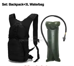 2 in 1 Hydration Backpack Plus 3litres Insulated Water Bag