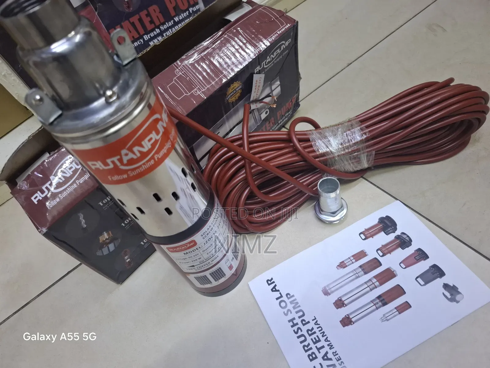 Rutan Pump 250w 50m
