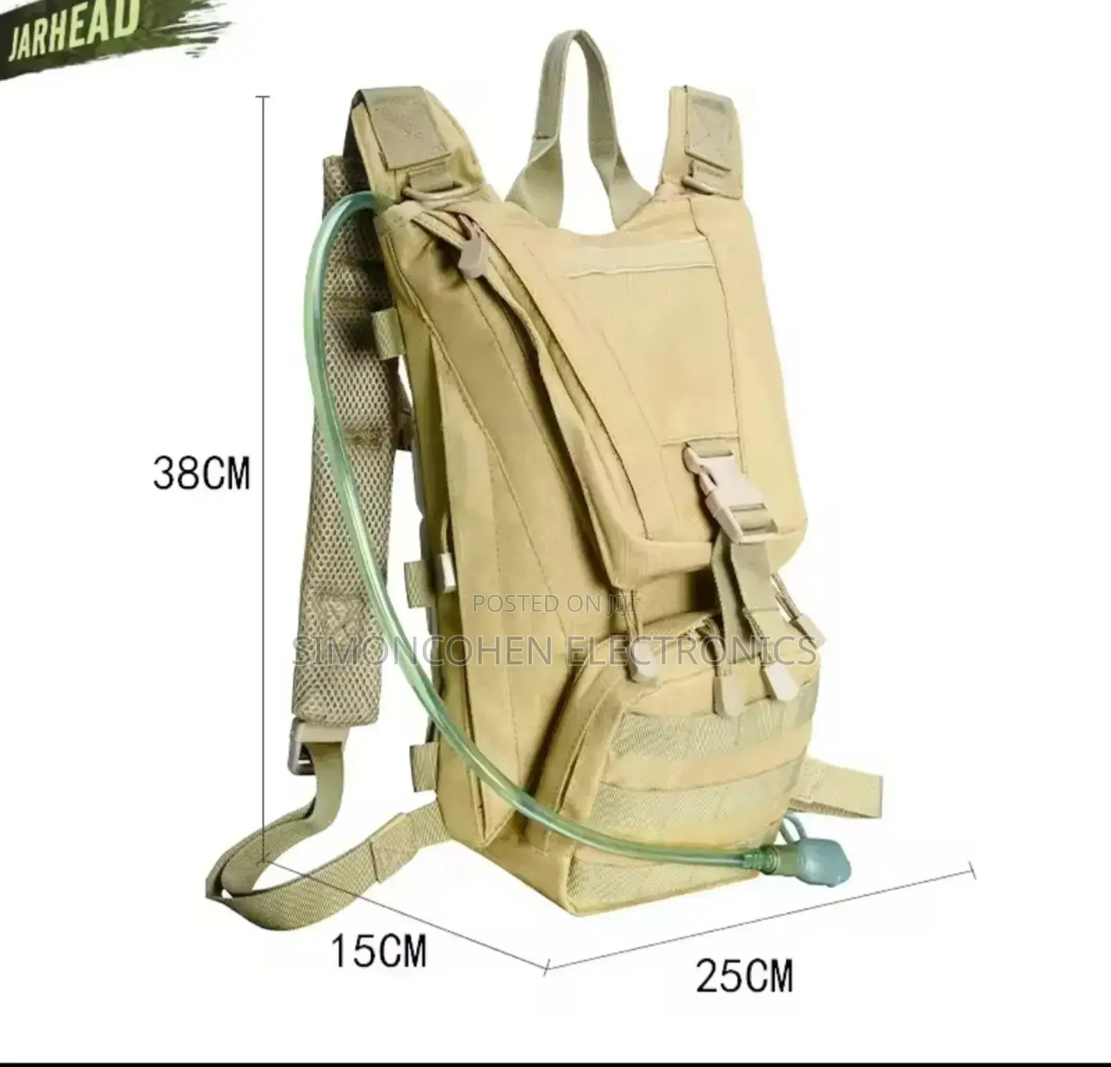 2in1 Hydration Backpack Plus 3litres Insulated Water Bag