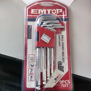 Ball Point Hex Keys 9pcs Set Emtop Allen Keys Heavy Duty