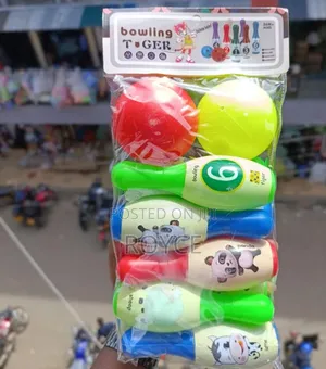 Bowling Tiger Toy Set