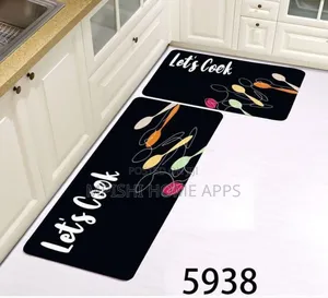 2 PCS Rubber Kitchen Mat