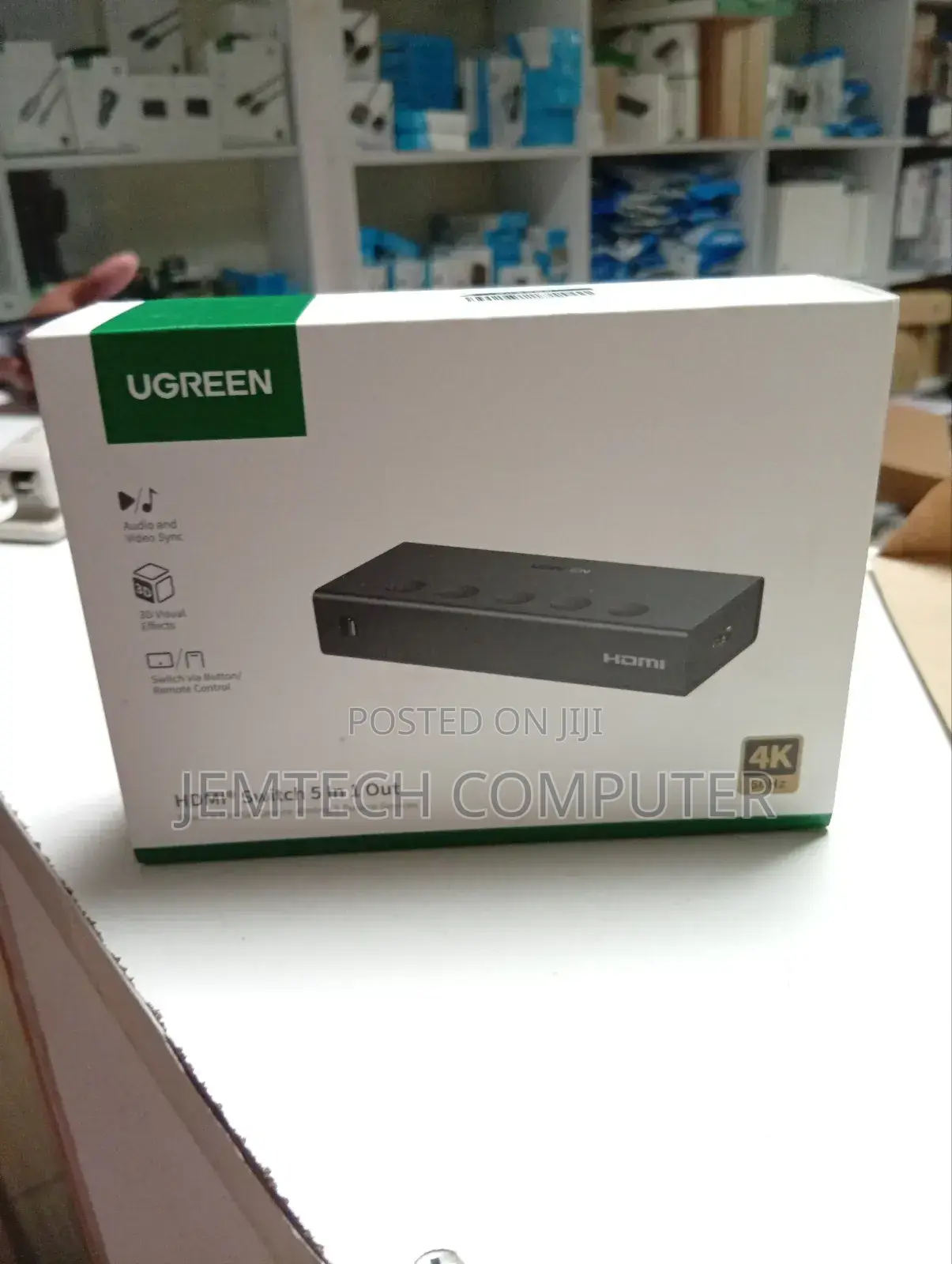 ^Ugreen 5-in 1-Out Hdmi Switch ^°5-in 1-Out