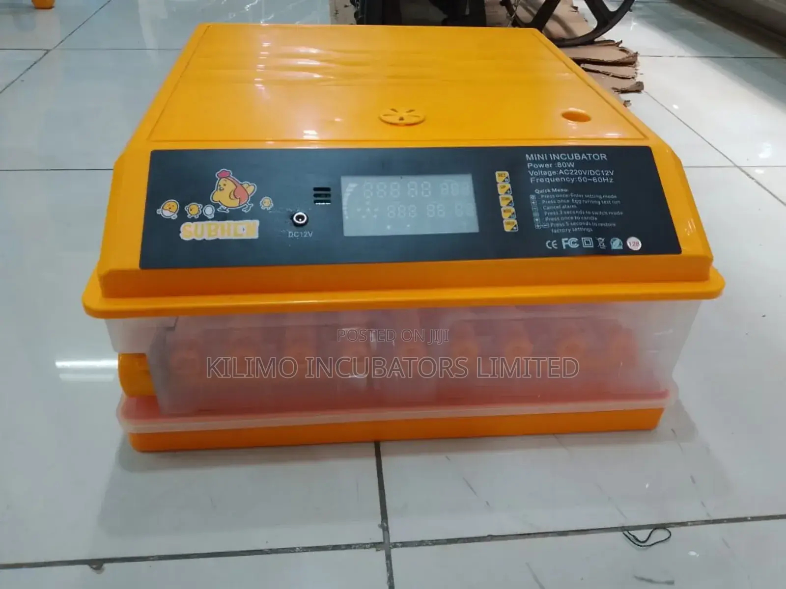 64 Eggs Incubator