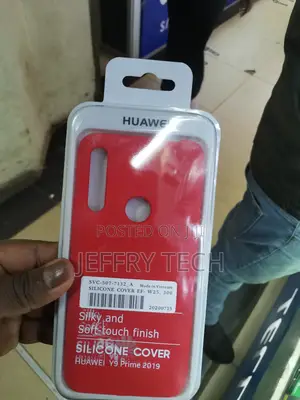 Gufuwo Case for Huawei Y9 Prime 2019 Shockproof Case-Red