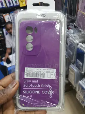 Pikkme Oppo Reno Liquid Silicone Back Cover -Pink Purple