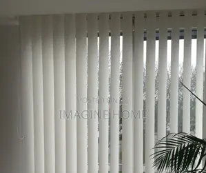 White Vertical Window Blinds