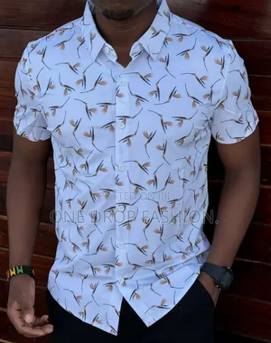 Neutral Men Printed Shirt