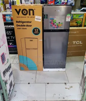 136litres Von Two Door Refrigerator Vn13-Dd