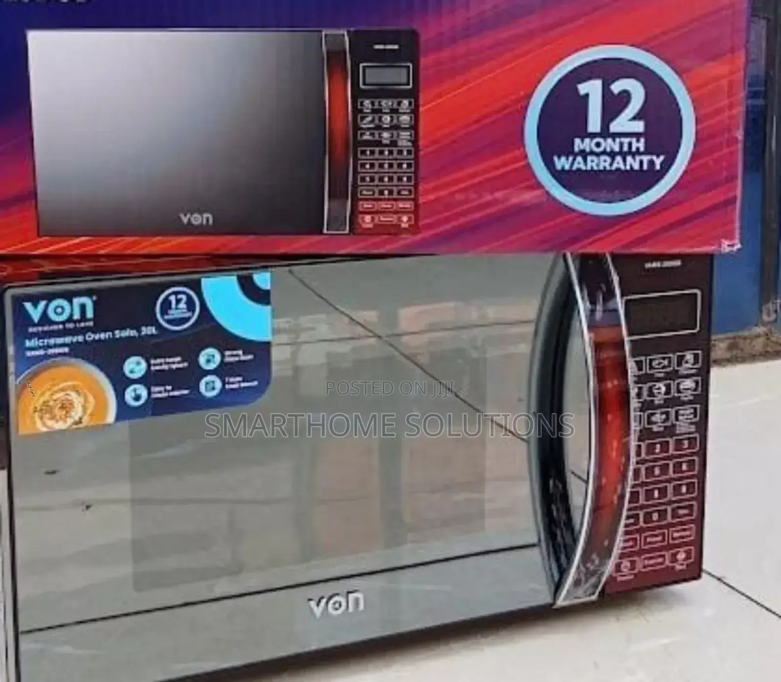 Von Microwave Oven 20l Digital Vm-20d/L