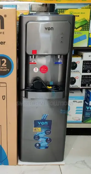 Von Dispenser 2 Taps Hot and Normal (Dark Grey) Vm-2hn