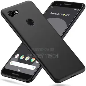 Helix Back Cover for Google Pixel 3 (Black, Case, Silicon,